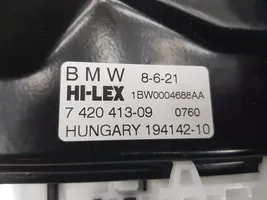 BMW X2 F39 Elektryczny podnośnik szyby drzwi tylnych 51357462605