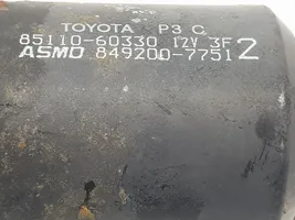 Toyota Land Cruiser (J120) Etupyyhkimen vivusto ja moottori 8515060250