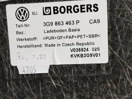 Volkswagen PASSAT B7 Trunk/boot mat liner 3G9863463P