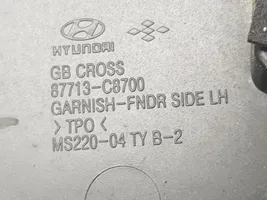 Hyundai i20 (GB IB) Listwa błotnika przedniego 87713C8700