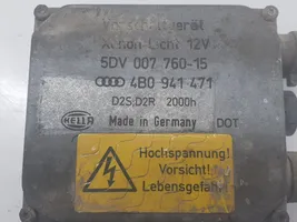 Audi A6 Allroad C5 Xenon-valojen ohjainlaite/moduuli 4B0941471