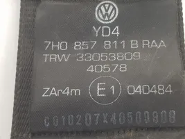 Volkswagen Transporter - Caravelle T5 Ceinture de sécurité arrière 7H0857811B