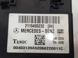 Mercedes-Benz CLS C218 AMG Autres unités de commande / modules 2115455232