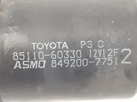 Toyota Land Cruiser (J120) Tringlerie et moteur d'essuie-glace avant 8515060250