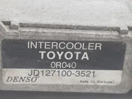 Toyota Avensis T270 Chłodnica powietrza doładowującego / Intercooler JD1271003521