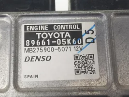 Toyota Avensis T270 Sterownik / Moduł ECU 8966105K60