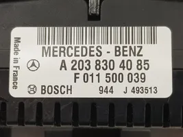 Mercedes-Benz CLC CL203 Centralina del climatizzatore A2038304085