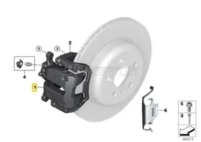 BMW 7 G11 G12 Altre parti del sistema frenante 