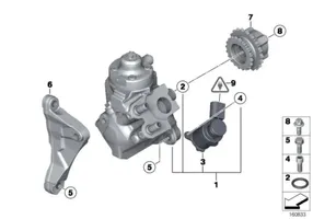 BMW X2 F39 Pompe d'injection de carburant à haute pression 