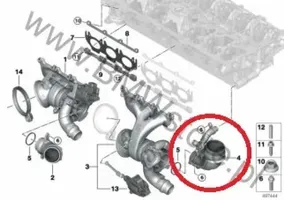 BMW M3 G80 Elektromobiļu dzinēju dzesēšanas šļūtenes/caurules 