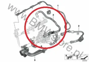 BMW X5 G05 Przewód paliwowy 