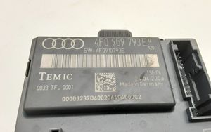 Audi A6 S6 C6 4F Unité de commande module de porte 4F0959793E