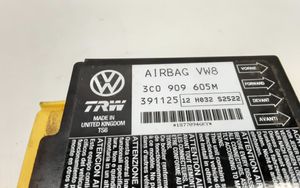 Volkswagen PASSAT B6 Module de contrôle airbag 3C0909605M