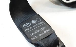 Toyota Avensis T250 Rear seatbelt 7337005081