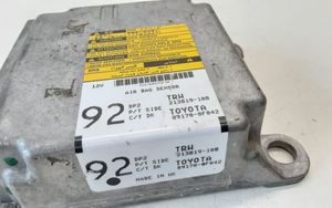 Toyota Corolla Verso AR10 Module de contrôle airbag 891700F042