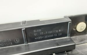 BMW 5 F10 F11 Listello di supporto del sottoporta 7184778