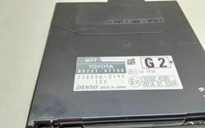 Toyota Prius (XW30) Mukavuusmoduuli 8922147150