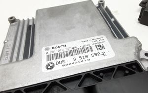 BMW X1 E84 Komputer / Sterownik ECU i komplet kluczy 8510592