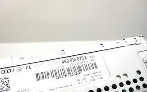 Audi A6 S6 C7 4G Panel / Radioodtwarzacz CD/DVD/GPS 4G0035670K