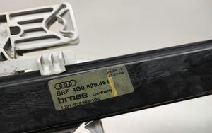 Audi A6 S6 C7 4G Meccanismo di sollevamento del finestrino posteriore senza motorino 4G0839461