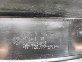 BMW 1 E81 E87 Déflecteur d'air de radiateur de refroidissement 7128502
