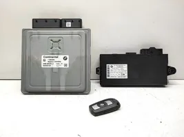 BMW 3 E90 E91 Kit centralina motore ECU e serratura 7599881