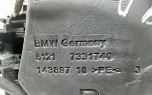BMW X3 F25 Klamka zewnętrzna drzwi tylnych 7331740