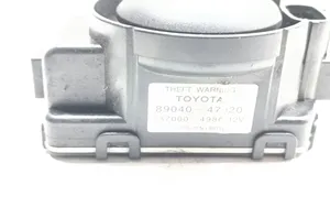 Toyota Prius (XW30) Signalizācijas sirēna 8904047020