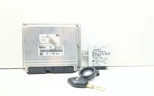 BMW 5 E39 Komputer / Sterownik ECU i komplet kluczy 7788016