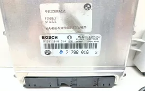 BMW 5 E39 Komputer / Sterownik ECU i komplet kluczy 7788016