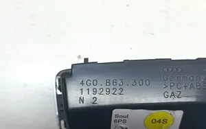 Audi A6 S6 C7 4G Consolle centrale del vano portaoggetti 4G0863300