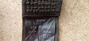 BMW 3 E36 Boucle de ceinture de sécurité arrière 1977402