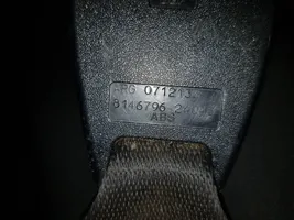 BMW 3 E36 Boucle de ceinture de sécurité arrière 8146796