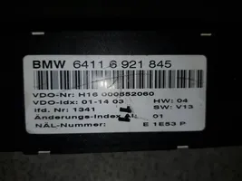 BMW 3 E46 Unité de contrôle climatique 64116921845