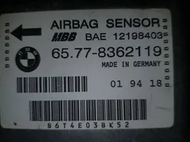 BMW 7 E38 Centralina/modulo airbag 65778362119