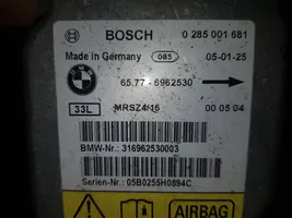BMW 3 E46 Turvatyynyn ohjainlaite/moduuli 65776962530
