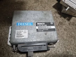 BMW 3 E30 Sterownik / Moduł ECU 0281001088