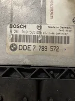 BMW 3 E46 Kit centralina motore ECU e serratura 7789572