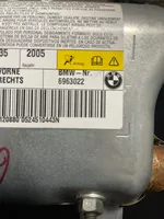 BMW 5 E60 E61 Poduszka powietrzna Airbag drzwi przednich 6963022