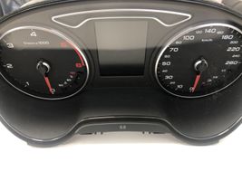 Audi A3 S3 8V Compteur de vitesse tableau de bord 8V0920870H
