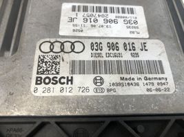 Audi A4 S4 B7 8E 8H Centralina/modulo del motore 03G906016JE