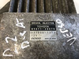 Toyota Avensis T250 Centralina/modulo impianto di iniezione 8987120070