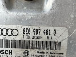 Audi A4 S4 B5 8D Moottorin ohjainlaite/moduuli 8E0907401Q