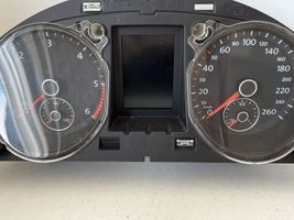 Volkswagen PASSAT B7 Compteur de vitesse tableau de bord 3AA920870A