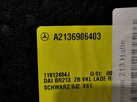 Mercedes-Benz E W213 Apatinis, bagažinės šono, apdailos skydas A2136906403