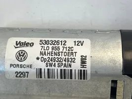 Volkswagen Touareg I Motorino del tergicristallo del lunotto posteriore 7L0955712C