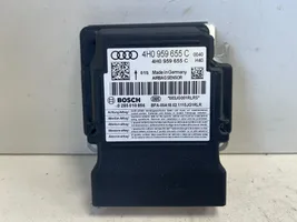 Audi A7 S7 4G Turvatyynyn ohjainlaite/moduuli 4H0959655C