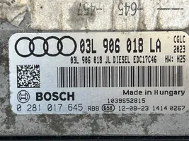 Audi A6 S6 C7 4G Centralina/modulo del motore 03L906018LA