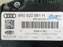 Audi Q5 SQ5 Spidometras (prietaisų skydelis) 8R0920981H