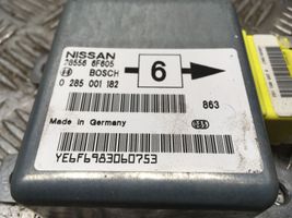 Nissan Micra Turvatyynyn ohjainlaite/moduuli 0285001182